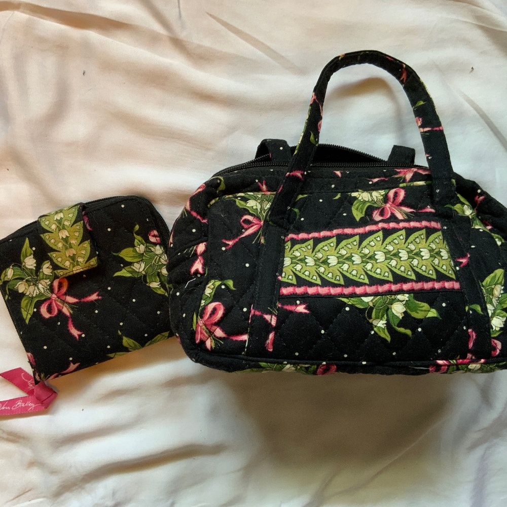 Vera Bradley: Return to Happiness Wallet and small bag
